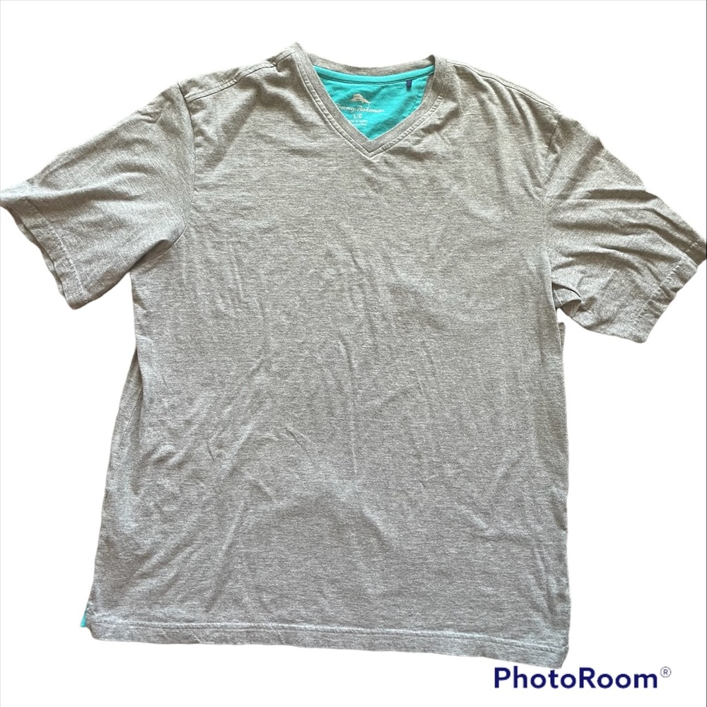 Tommy Bahama XL Heather Gray T-shirt